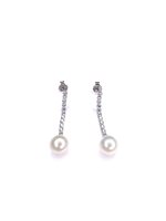 Orecchini Stocco Gioielli Donna perla in Oro bianco Perla ORS 79 - ORS 79